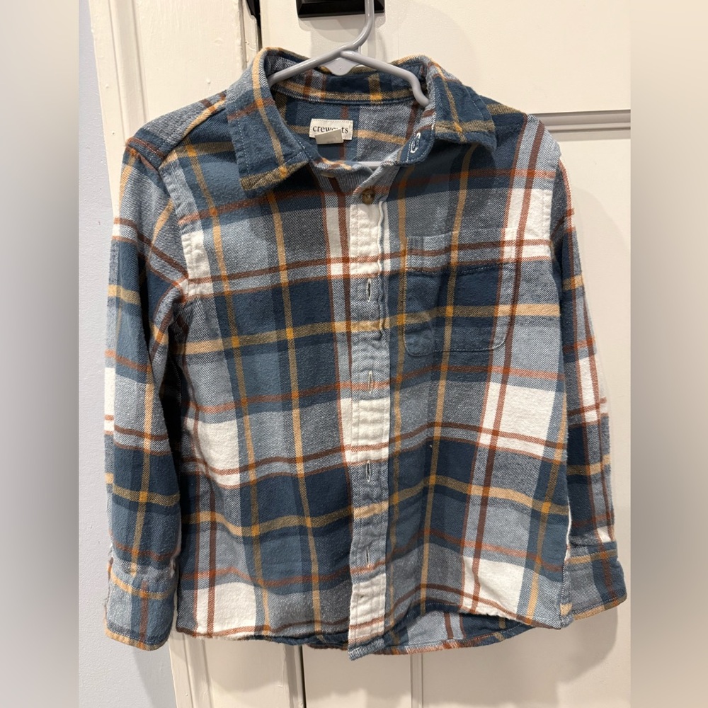 Crewcuts Boys’ Flannel Shirt (Size 4-5)